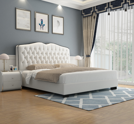 Chesterfield bed gestoffeerd bed tweepersoonsbed bedden designer luxe bed nieuw