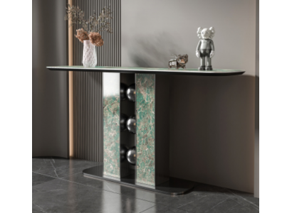 Moderne luxe console tafel ontwerper grijs hout woonkamer nieuw meubilair