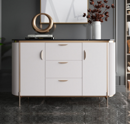 Dressoir commode dressoir hout modern wit woonkamer dressoirs nieuw