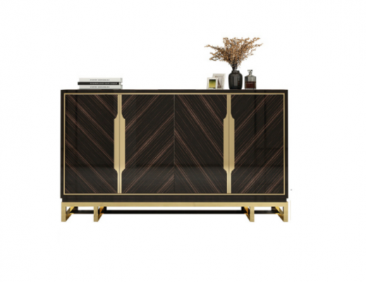Kast dressoir kast luxe kast rek meubels houten kast nieuw