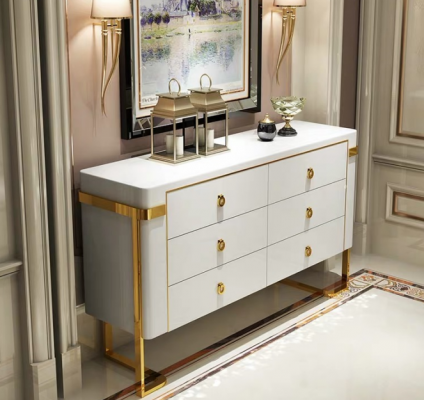 Sideboard Ladekast Kast Ladenkasten Designer Luxe Kasten Hout Modern
