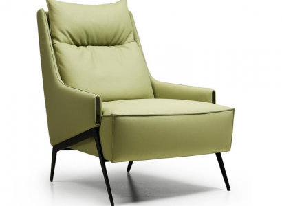 Woonkamer fauteuil 1-zits bank gestoffeerde luxe textiel design houten meubels