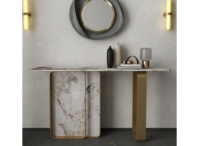 Console tafel Ontwerper houten tafel console consoles meubels