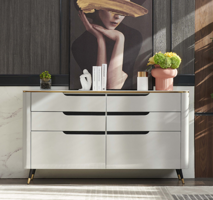 Ontwerp commode dressoir sideboard met laden kast woonkamer nieuw.