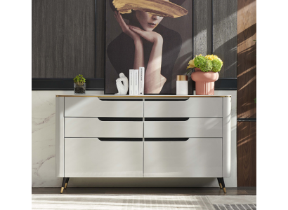 Ontwerp commode dressoir sideboard met laden kast woonkamer nieuw.