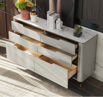 Ontwerp commode dressoir sideboard met laden kast woonkamer nieuw.