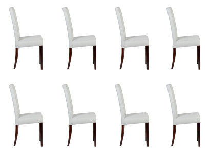 8x stoelen stoel bekleding design lounge club zitbank stoel nieuw