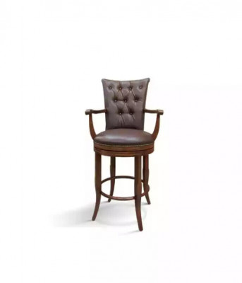 Barkruk Stoelen Stoel Ontwerper Houten Stoel Eetkamerstoel Kruk Bruin
