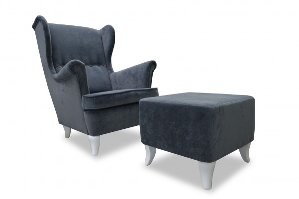 Ontwerp TV-loungeclubfauteuil oorfauteuil leunstoel Ontspannen gestoffeerde stoel Nieuw