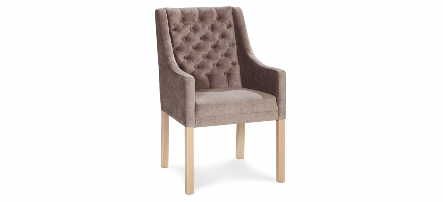 Eetkamerstoel set van 6 stuks, compleet met armleuningen, meubelset voor de woonkamer, nieuw.