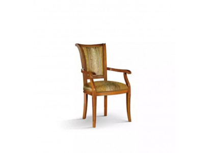 Eetkamerstoel Art Deco Armleuning Eetkamer Design Textiel Luxe Bruin
