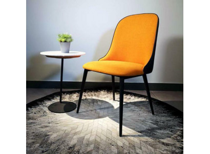 Fauteuil Metaal Bekleding Lounge Club Stoel Zit Ontspanning Luxe Kamer Wachten Nieuw Ontwerp