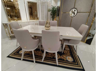 Luxe moderne eettafel eetkamertafel houten tafels moderne meubels nieuw