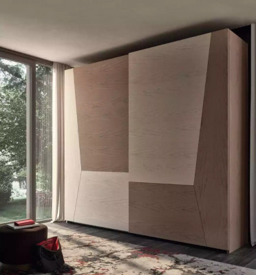 Kledingkast bruin Slaapkamer Materiaal Hout Kast Luxe Modern