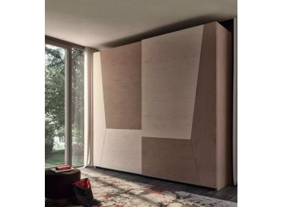 Kledingkast bruin Slaapkamer Materiaal Hout Kast Luxe Modern