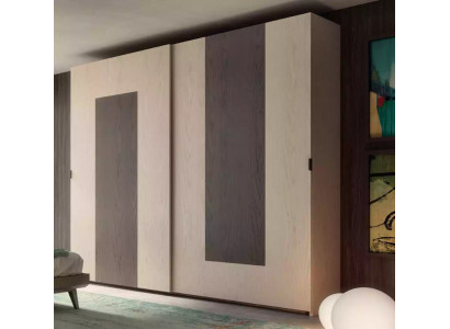 Kledingkast bruin Slaapkamer Materiaal Hout Kast Houten Kast
