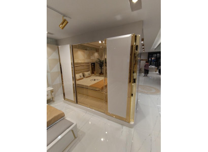 Moderne kledingkast slaapkamer kast houten kast meubilair nieuw kasten nieuw