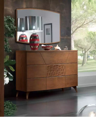 Slaapkamer set bed 2x nachtkastjes commode design luxe nieuw 5-delig.