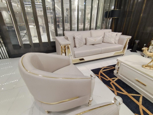 Set bankstel 3+1 zits salontafel bank banken fauteuil bankstel 3-delig Nieuw