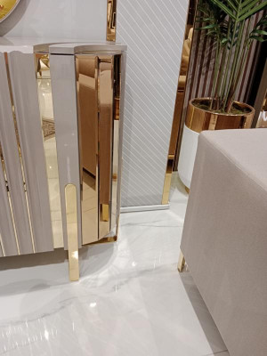 Ladekast met 2x spiegel houten meubel dressoir luxe meubel modern meubel 3-delig nieuw