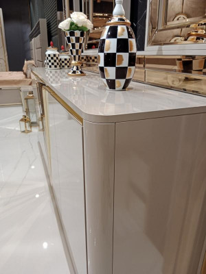 Luxe moderne commode met 3x spiegel exclusief ontwerp en hoge kwaliteit