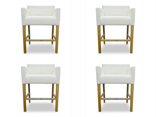 4x Barkruk Barkruk Teller Barkruk Barkruk Set Stoelen Bekleding Zitcombinatie