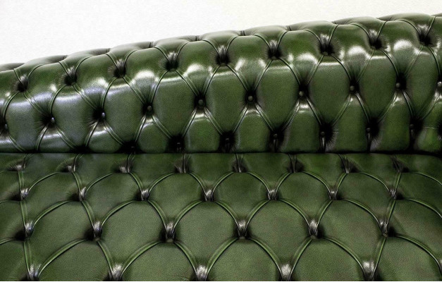 Chaiselongues Chesterfield Bank Groen Bank Ligstoel Ottomaan Recamiere Leer Chiase