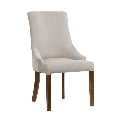 4x Ontwerper Gestoffeerde Stoel Set Bank Stoelen Compleet Rugleuning Zit Lounge