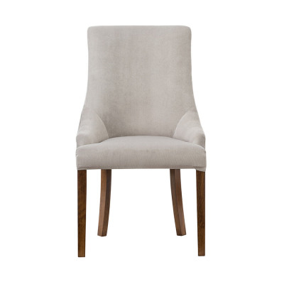 4x Ontwerper Gestoffeerde Stoel Set Bank Stoelen Compleet Rugleuning Zit Lounge