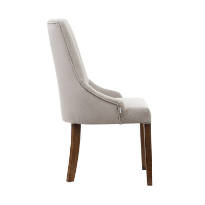 4x Ontwerper Gestoffeerde Stoel Set Bank Stoelen Compleet Rugleuning Zit Lounge