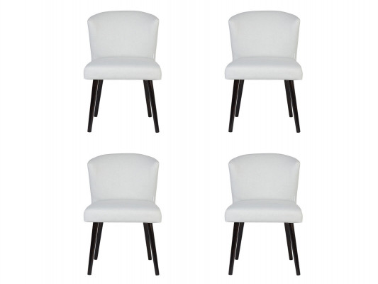 4x Leren Beklede Stoelen Zithoeken Design Lounge Club Fauteuil Set