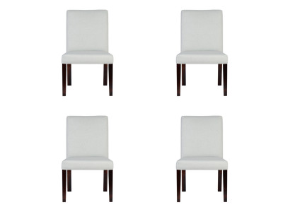 4x Stoelen Stoel Bekleding Design Lounge Club Zit Leuning Set Fauteuil Nieuw