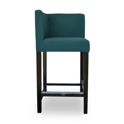 8x Barkrukken Hoek Stoel Fauteuil Stoelen Krukje Toonbank Leer Bekleed Compleet Set