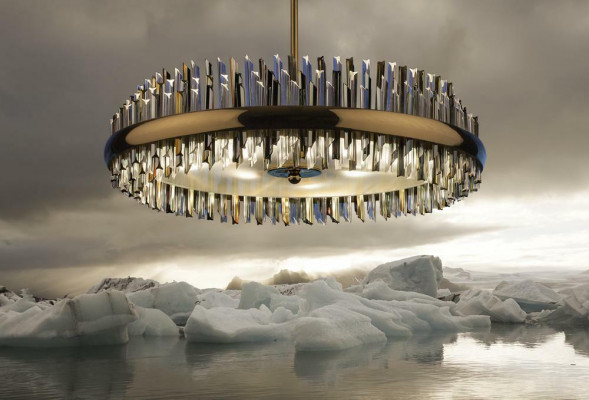 Ontwerp Bohemen kroonluchter plafondverlichting luxe kristallen lampen lichten