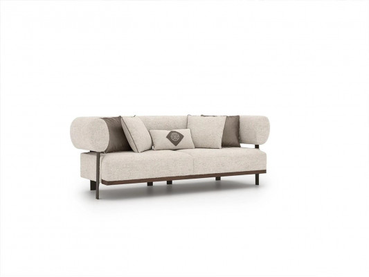 Woonkamer Modern Design Tweezitsbank Inrichting Textiel Zitmeubels