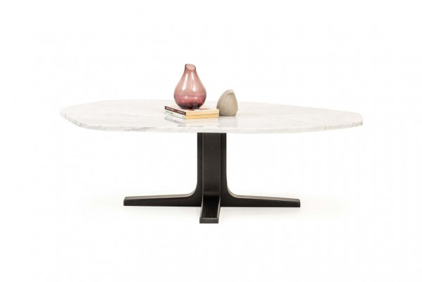 Moderne houten salontafel ontworpen salontafel bijzettafel