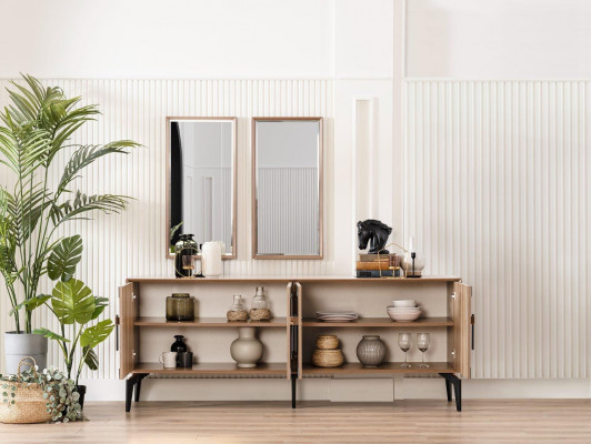 Eetkamer Luxe Eethoek Eettafel Set 10-delig Eetkamer Bruin Hout