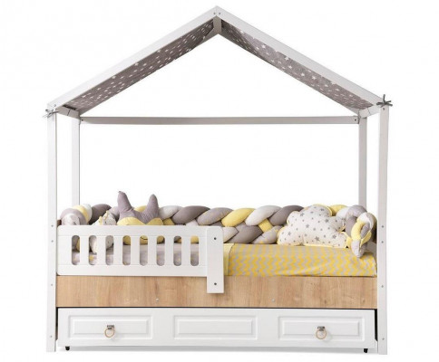 Bedframe Perfect kinderbed Kinderkamer Bedframes Light wood