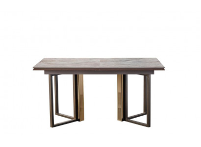 Eettafel Eettafel Tafel Eethoek Eetkamer Hout Houten tafel Grijs