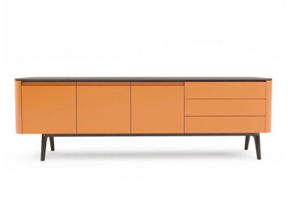 Sideboard Ladekast Luxe Kasten Laden Woonkamer Houten Meubels Oranje