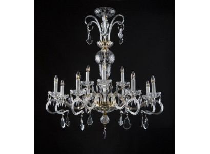 Kristallen kroonluchter lamp hanglamp Boheemse plafondlamp