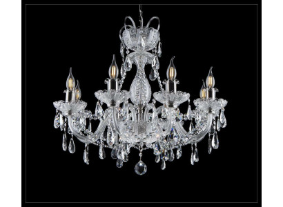 Kristallen kroonluchter plafondlamp hanglamp licht Bohemen gloeilamp