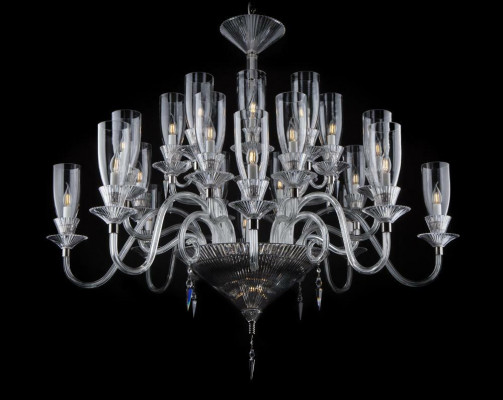 XXL-lamp 26x kroonluchter Palace Villa D'Este Lights Kristallen lamp kroonluchter