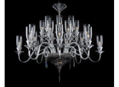 XXL-lamp 26x kroonluchter Palace Villa D'Este Lights Kristallen lamp kroonluchter