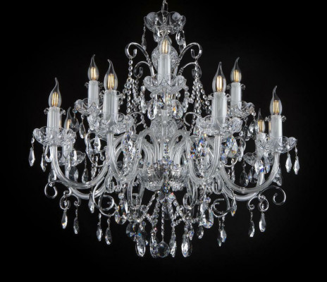 Bohemia Luxe Crystal Cover Lampen Handgemaakte Kroonluchters Nieuw