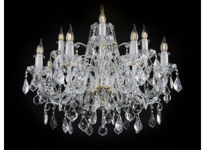 Klassieke plafondlamp met kristalverlichting Nieuwe Boheemse lamp kroonluchter
