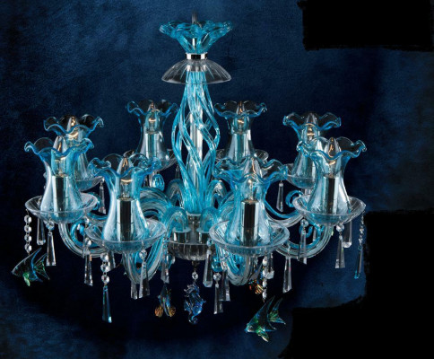 Kristallen kroonluchter hanglamp plafondlamp Bohemen lamp