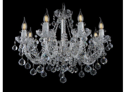 Barok Stijl Tafellamp Kroonluchter Nachtkastje Licht Bohemen Gloeilamp