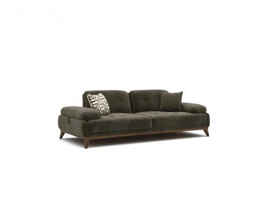 Grijze bank Tweezits bank Meubels Luxe woonkamer Bekleding Stof