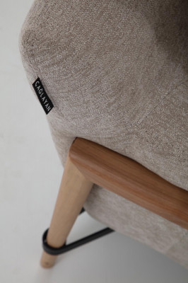 Vierzits bankstel 4-zits stoffen banken Modern design Woonkamer Grijs